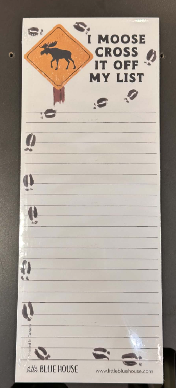I Moose Cros It Off My List Magnetic Notepad