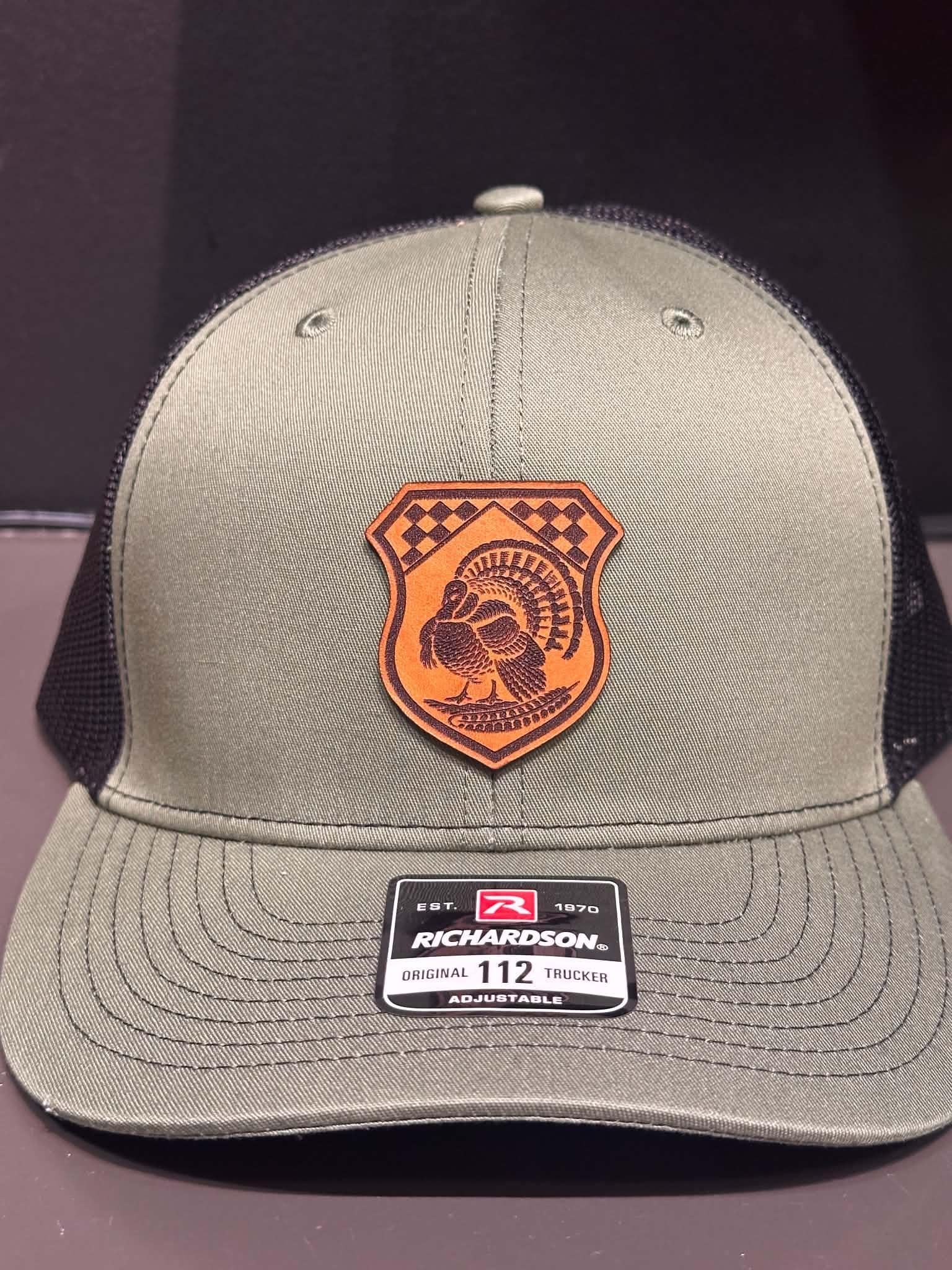 Turkey Shield Hat - Loden/Black