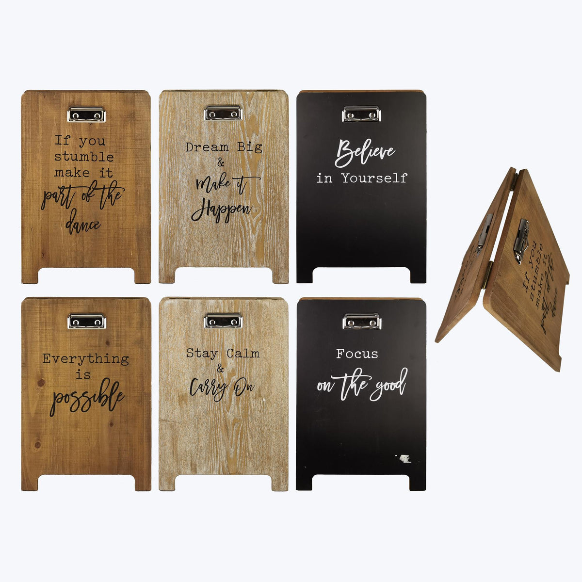 Wood Double Sided Clipboard