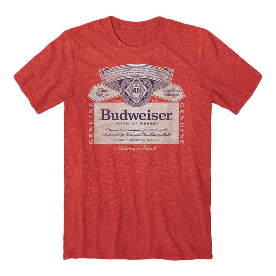 Budweiser - Label T-Shirt