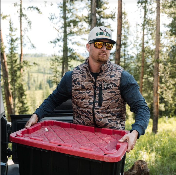 Puffer Vest - Gauge Camo