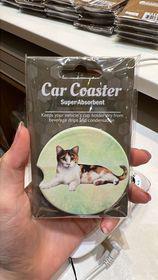 Calico Cat Car Coaster