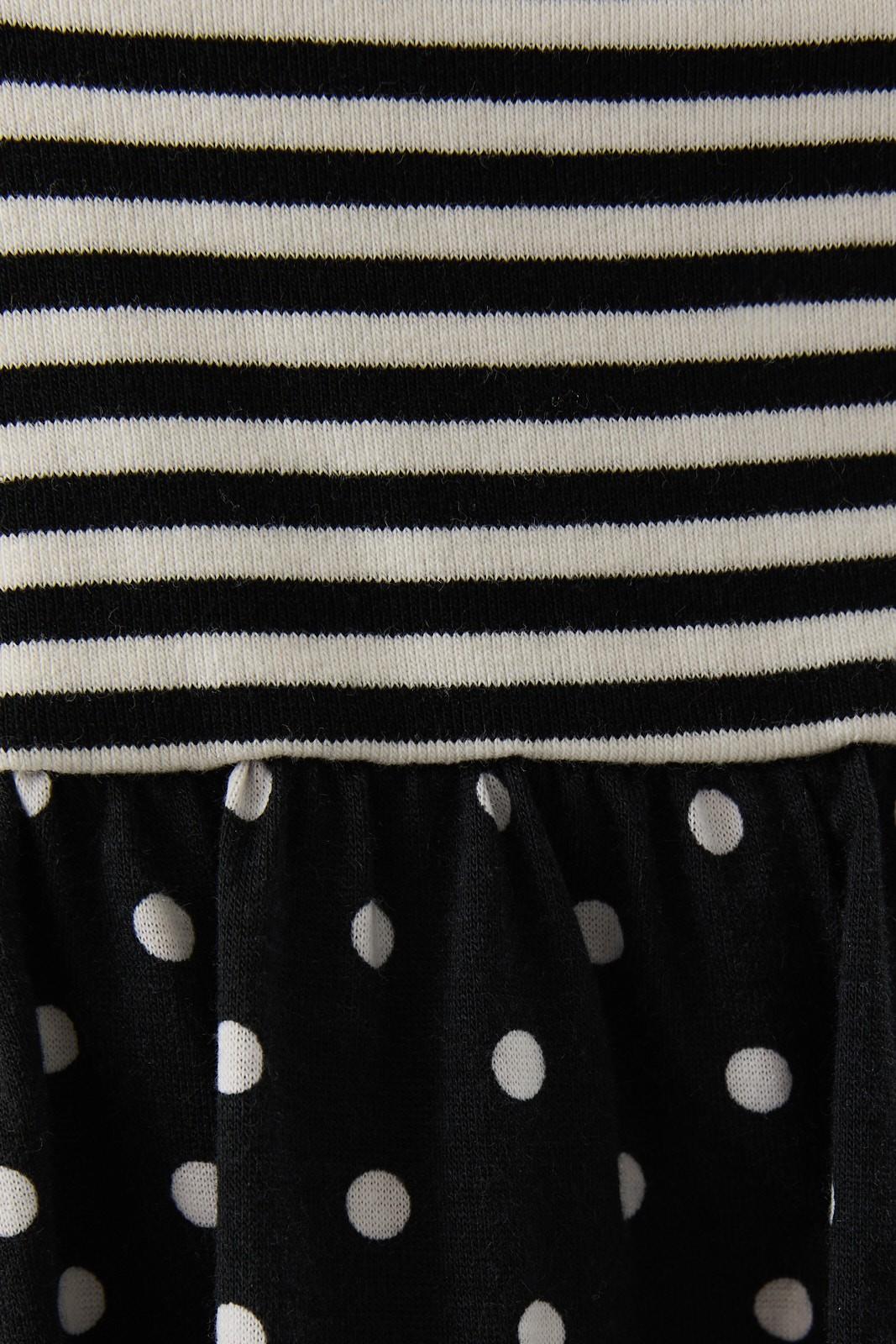 Stripe And Polka Dot Tank Top