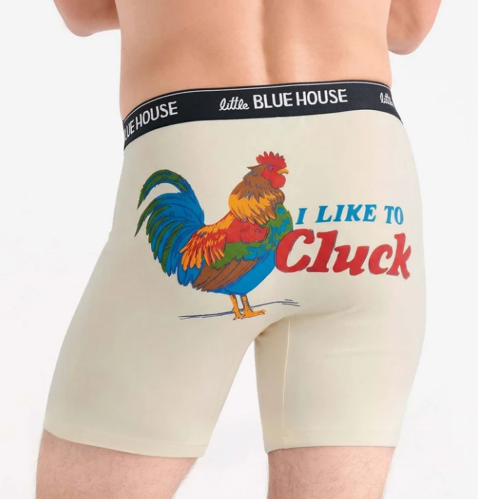 Men's I Like to Cluck Boxer Brief
