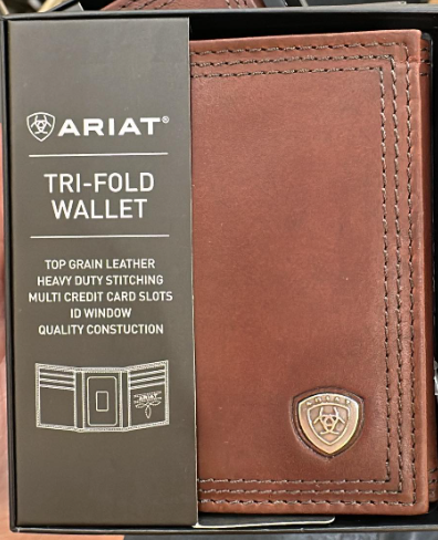 Ariat Shield Emblem Wallet