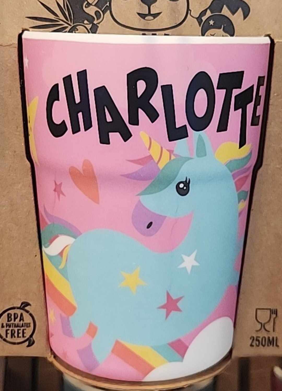 Charlotte Unicorn Cup