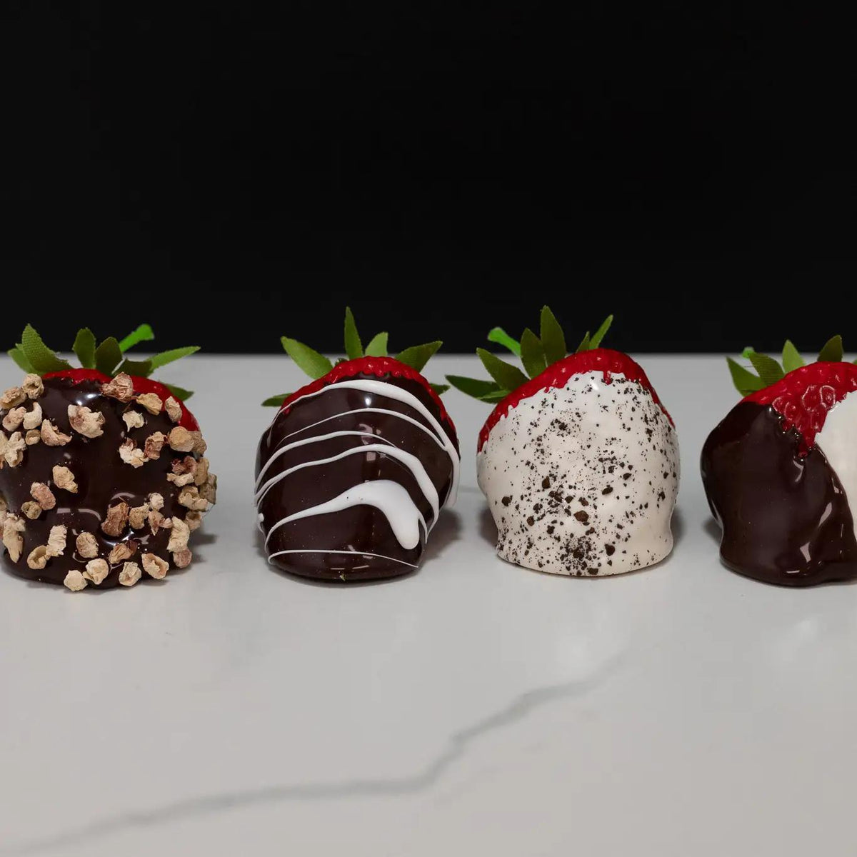 Fake Deluxe Dipped Strawberries