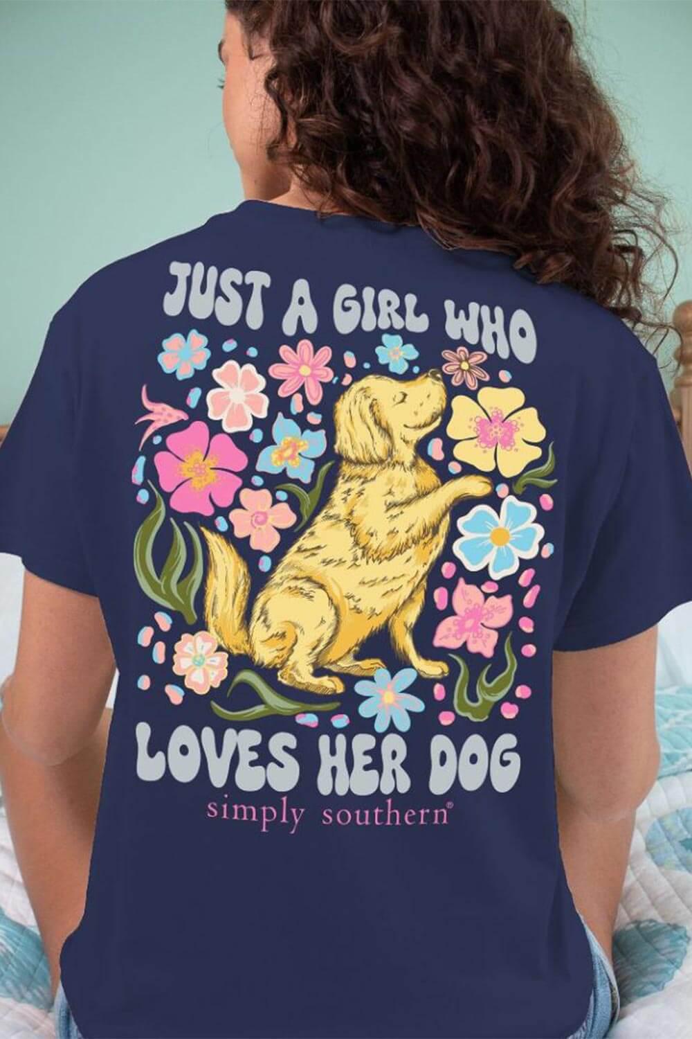 SS Lovedog Navy Tee