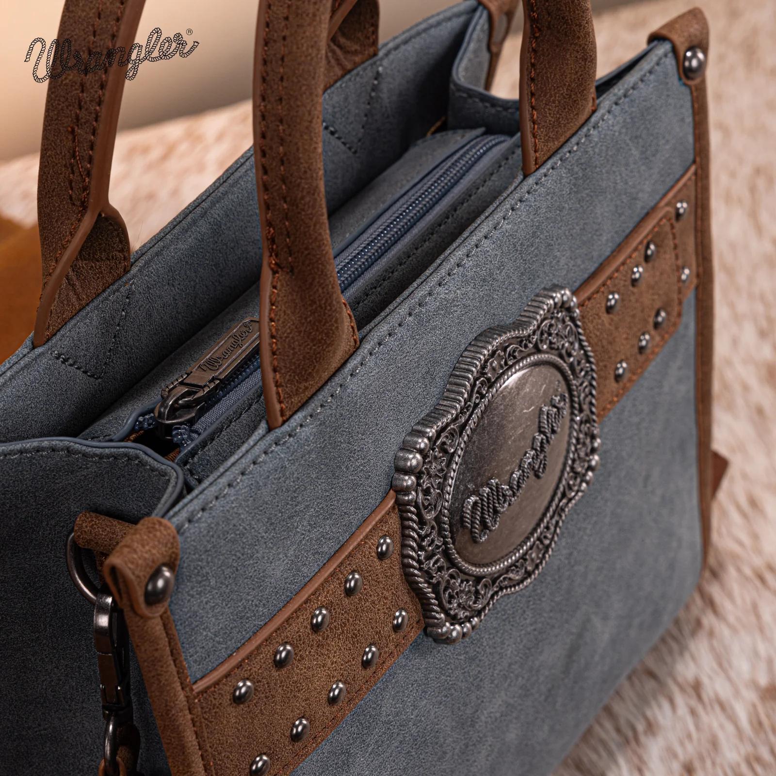 Wrangler Buckle Tote/Crossbody