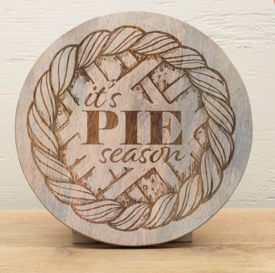 It's Pie Season Serving Board
