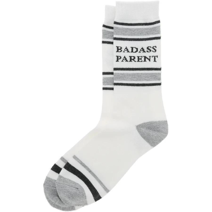Badass Parent M/L Unisex Crew Sock