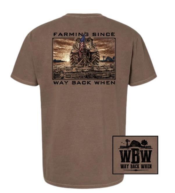 Tractor Flag Espresso Tee