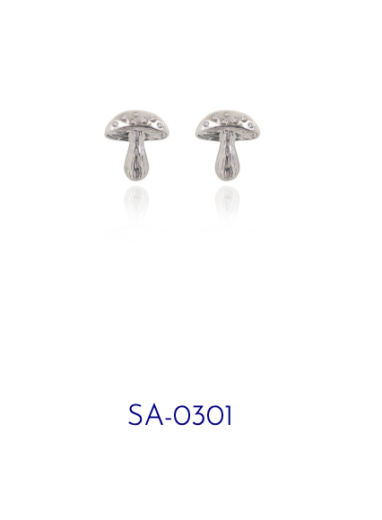 Silver Forest Earrings #3