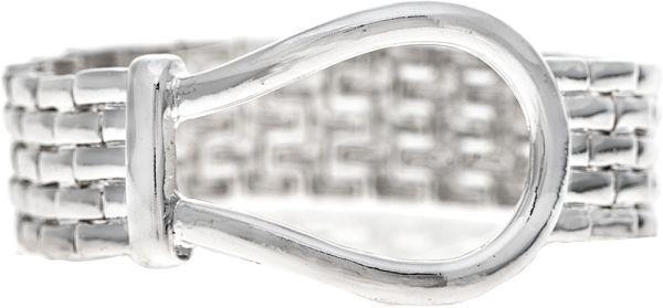 Basketweave Stirrup Bracelet