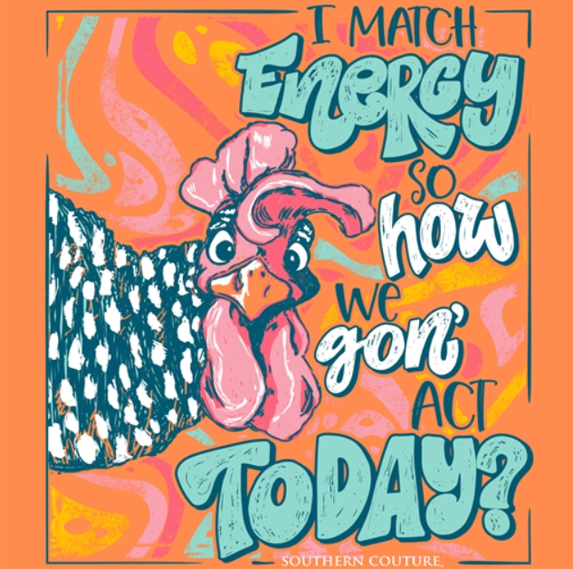 SC Classic I Match Energy Tee - Tangerine