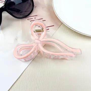 Jelly Color Bow Hair Clip