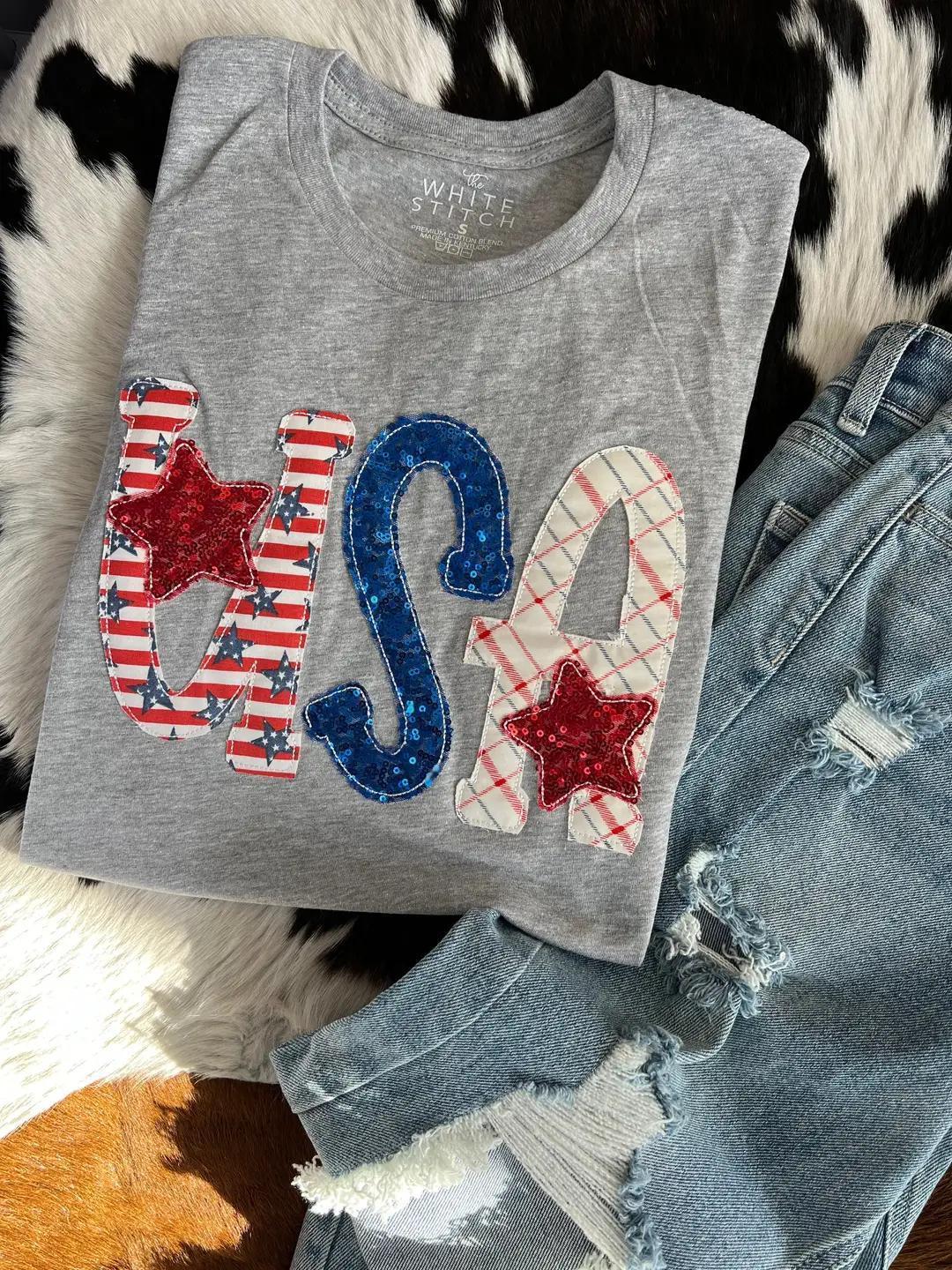 USA Hodgepodge Tee