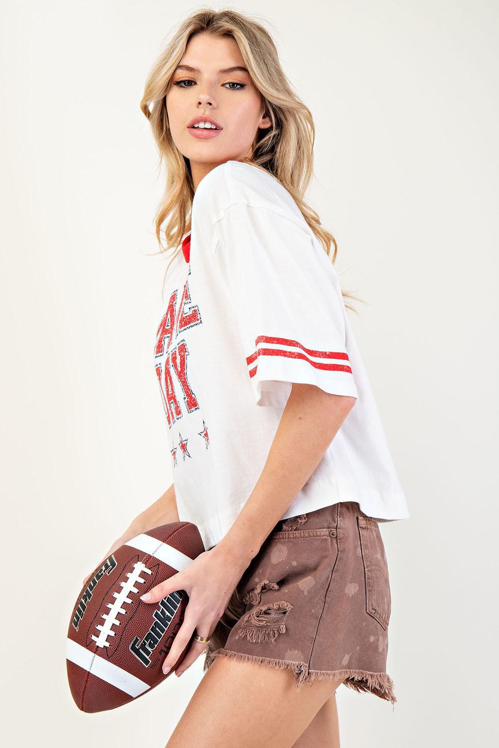Game Day Short Sleeve Top