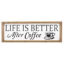 Better After Coffee Sign