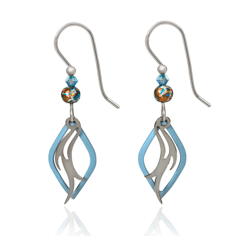 Silver Forest Earrings #1