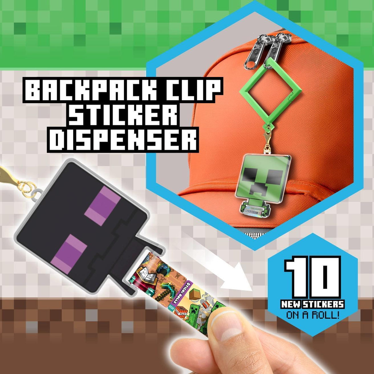 Sticki Rolls Minecraft Pendant