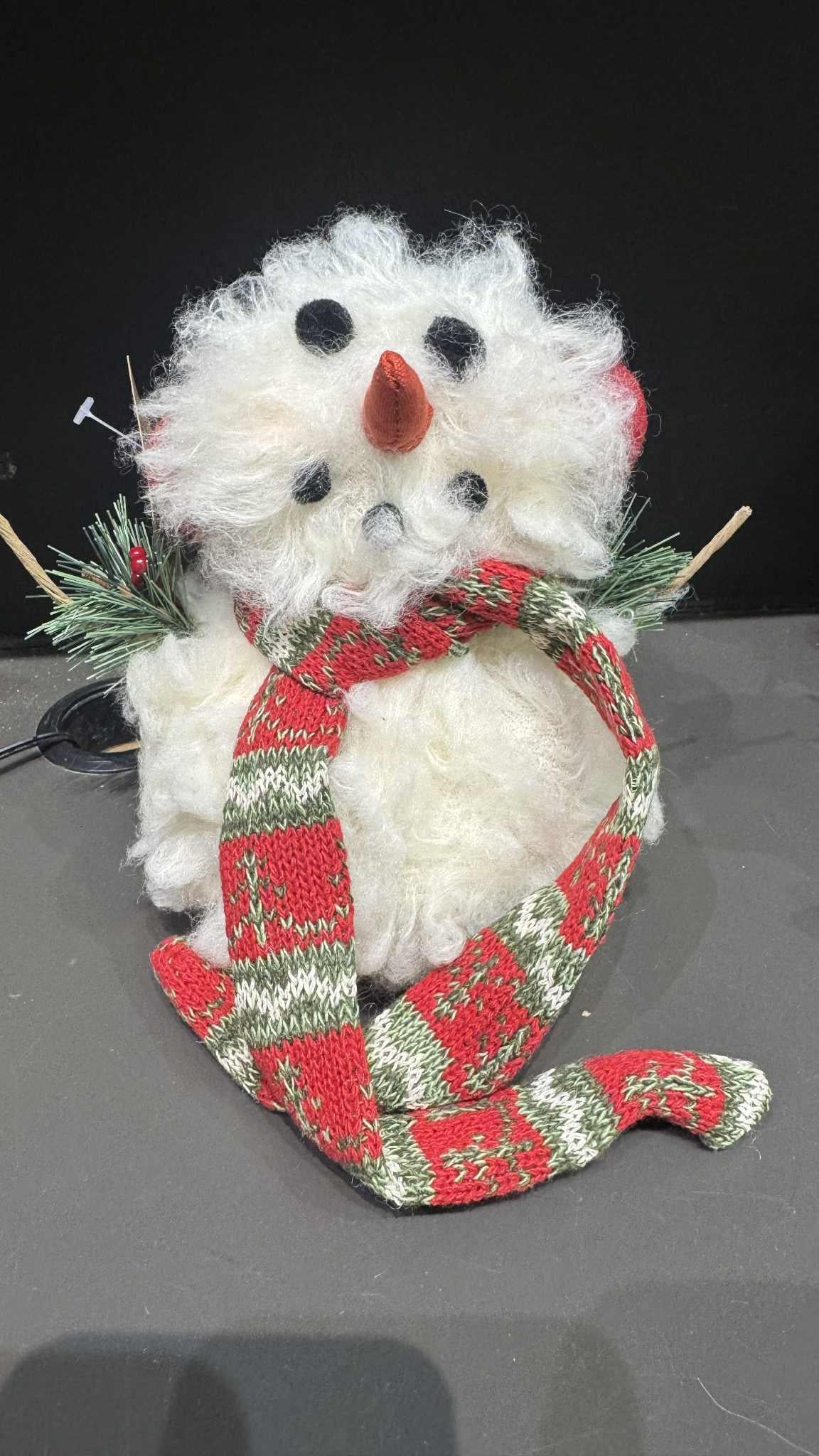 Fluffy Snowman