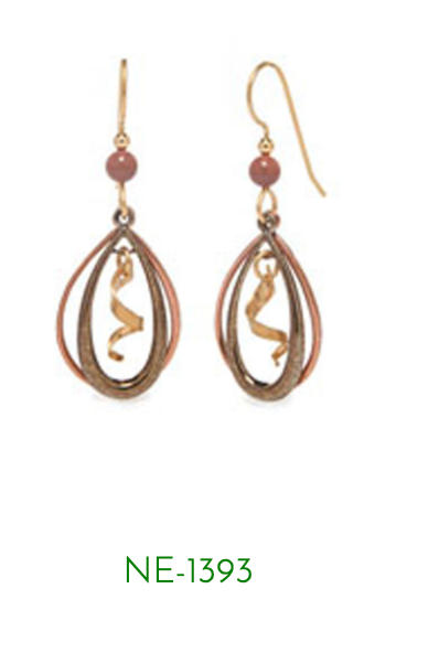 Silver Forest Earrings #2