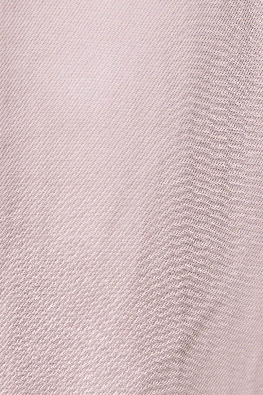 Low-rise Front Pleated And Tie Detailed Pants