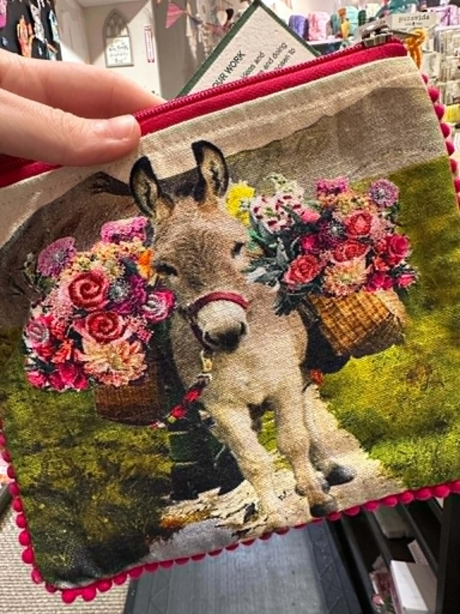 Floral Donkey Pouch