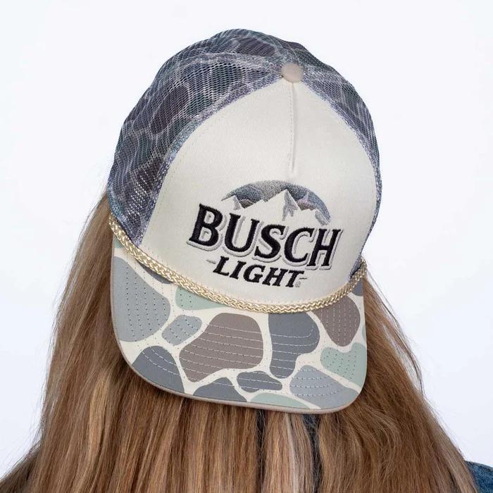 Busch Light - Camo Logo Rope Hat