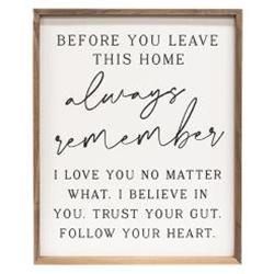 Always Remember 16x20 Framed Print