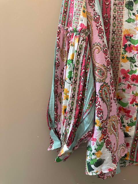 Silky Floral Texture Multi Print
