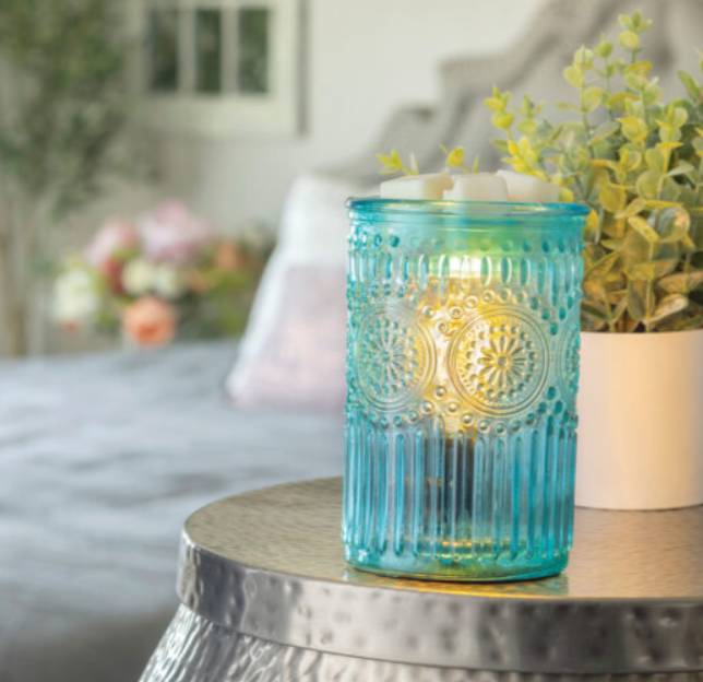 Vintage Parisian Glass Illumination Fragrance Warmer