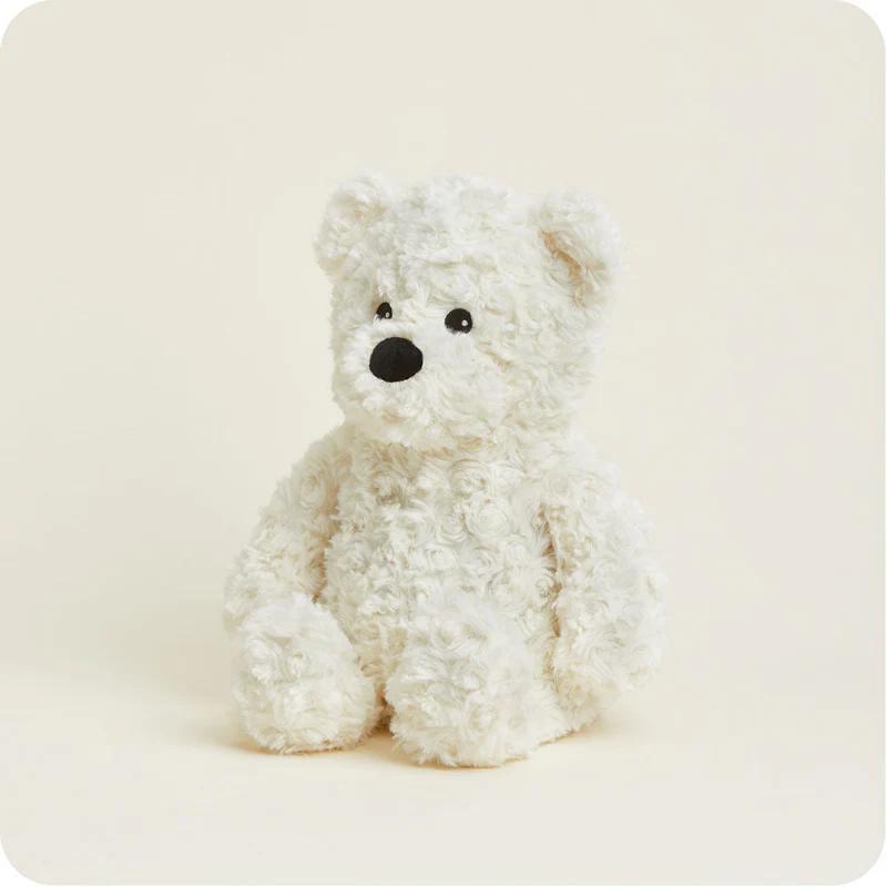 Cream Curly Bear