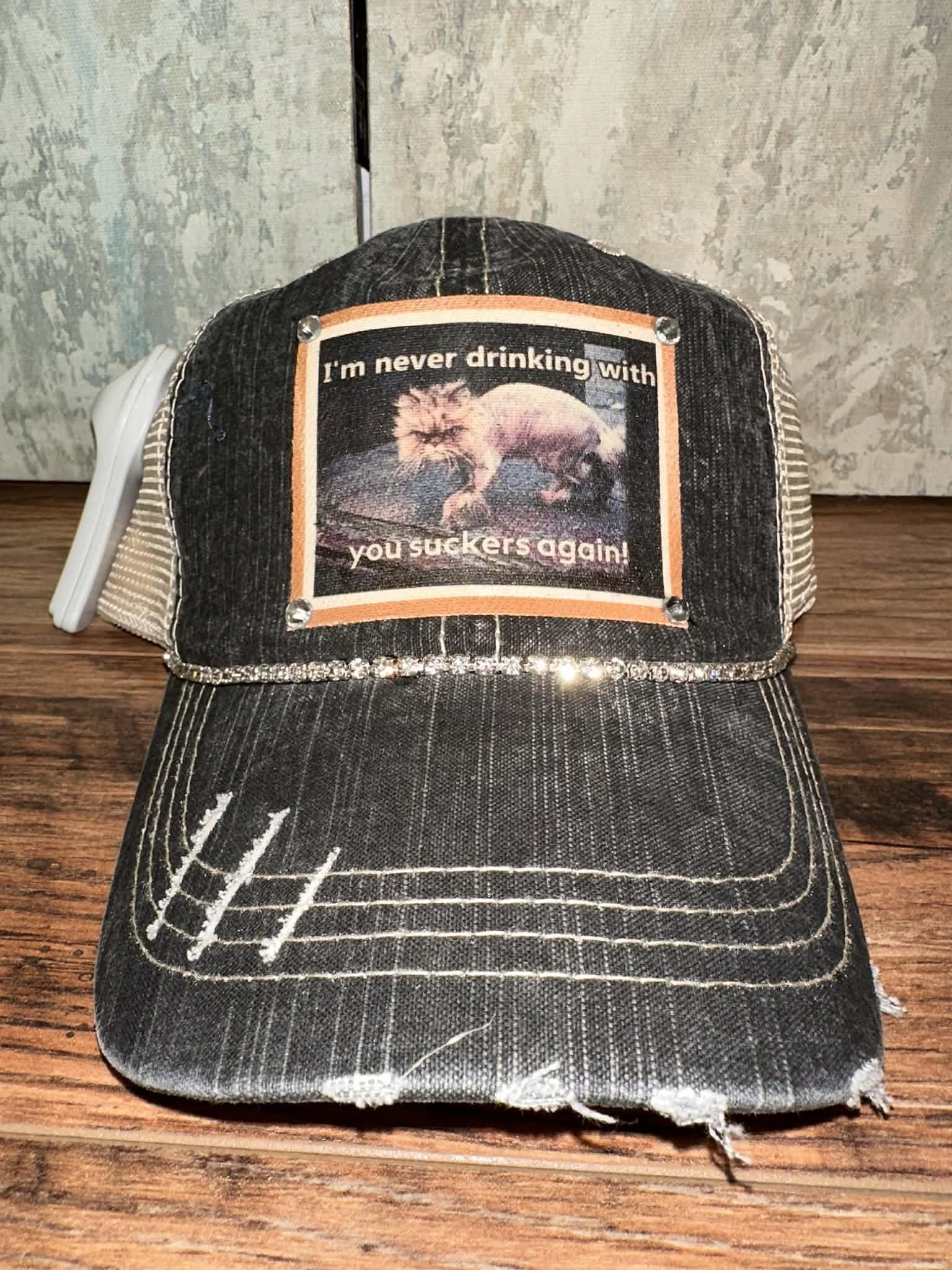 Never Drinking Again - Bling Hat