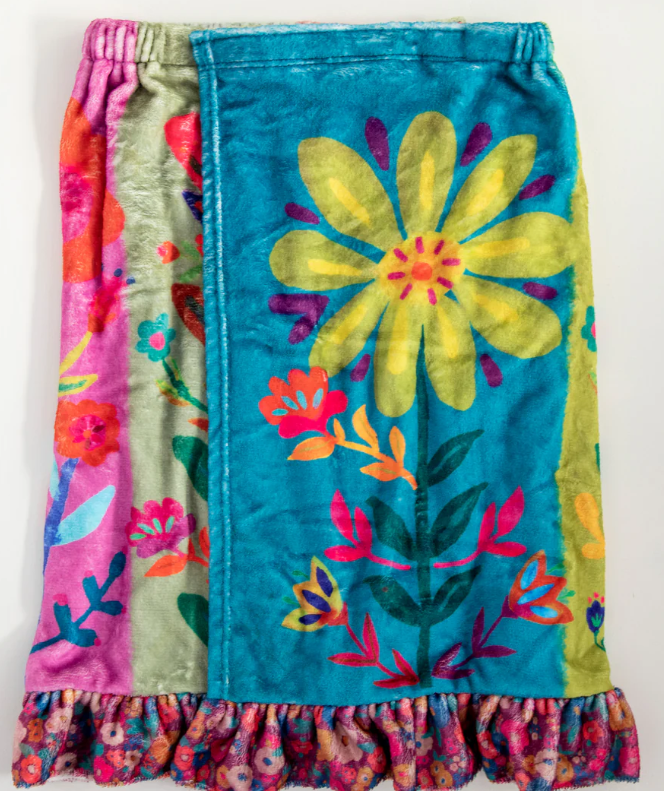 Shower Body Towel Wrap - Flowers