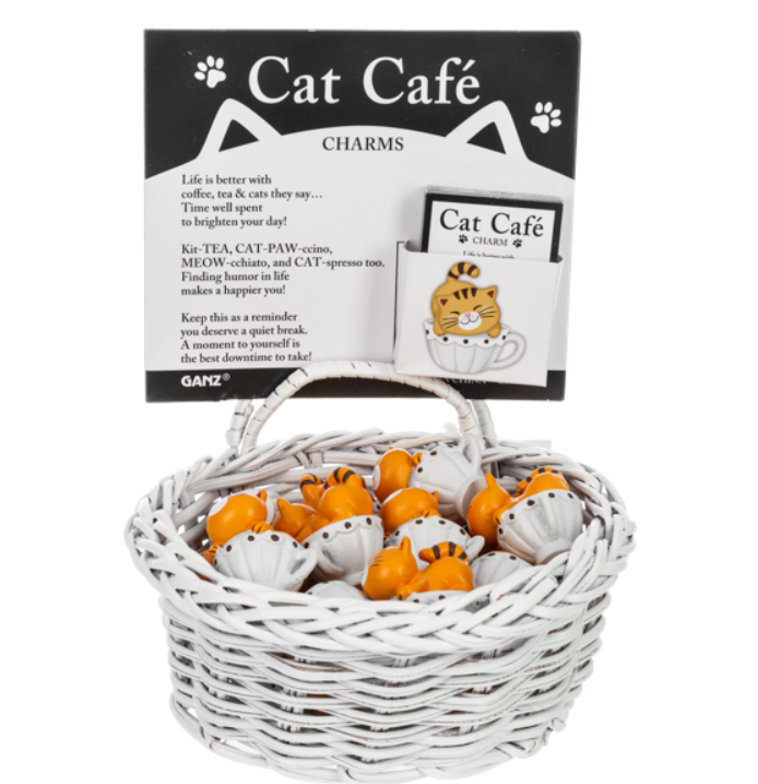 Cat Cafe Pocket Charms