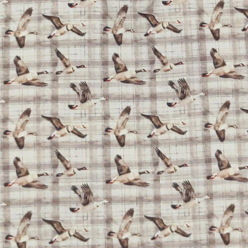 Plaid Mallard Boy Quarter Zip