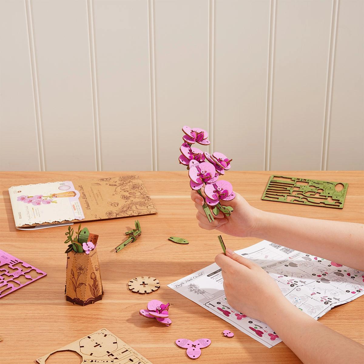 Wooden Bloom Craft DIY