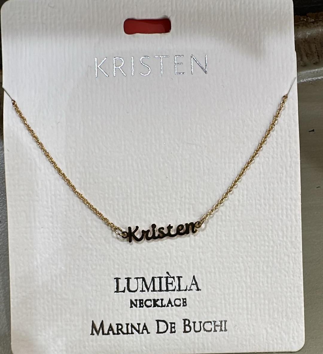 Kristen Name Necklace