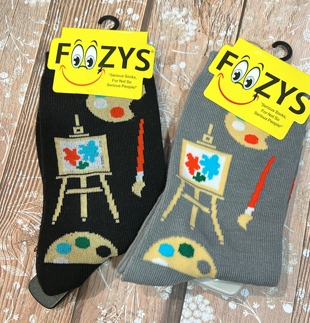 Canvas Art Socks