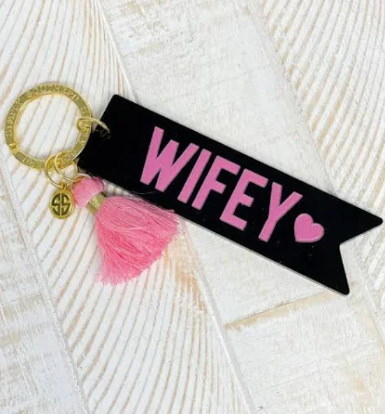 Wifey Acrylic Key Chain