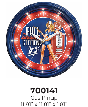 Sign of the Times - LED 12" Wall Clock