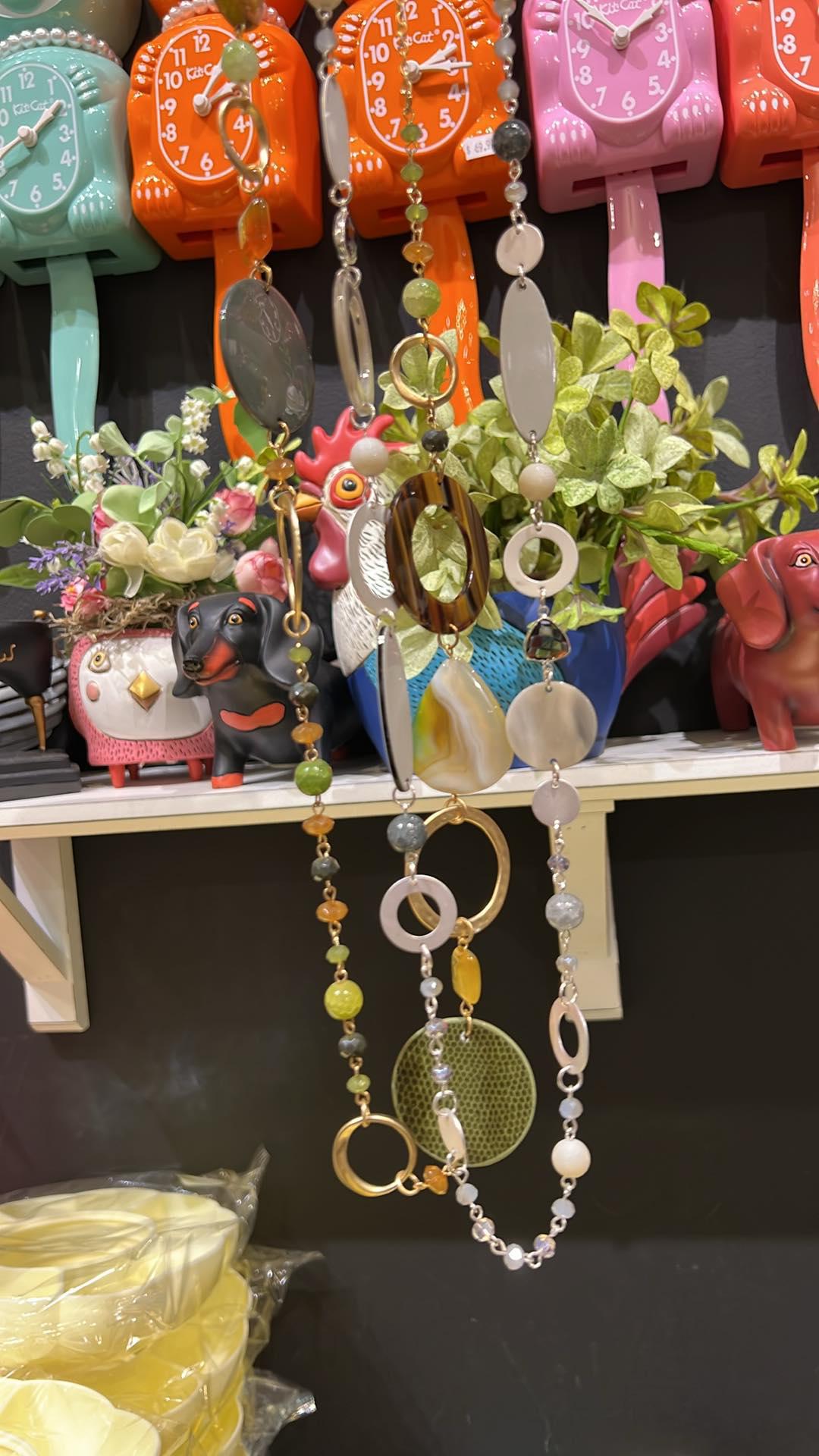 Stephanie Mix Shape Necklace