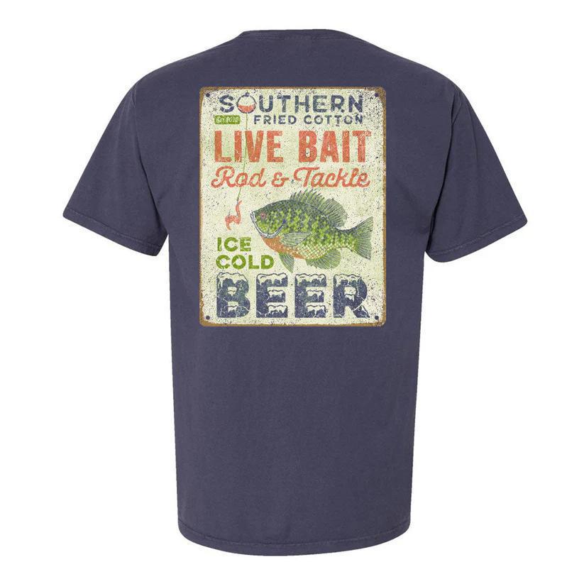 Live Bait Cold Beer Tee