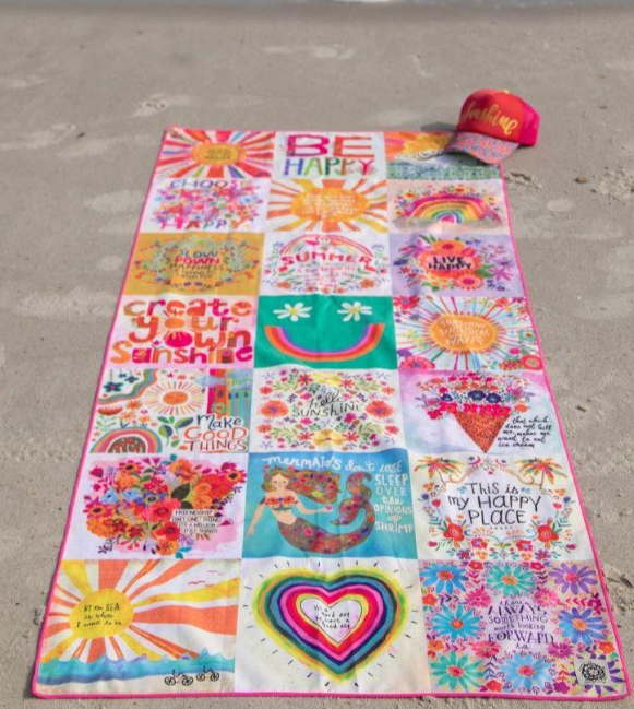 Natural Life Summer Beach Yoga Towel