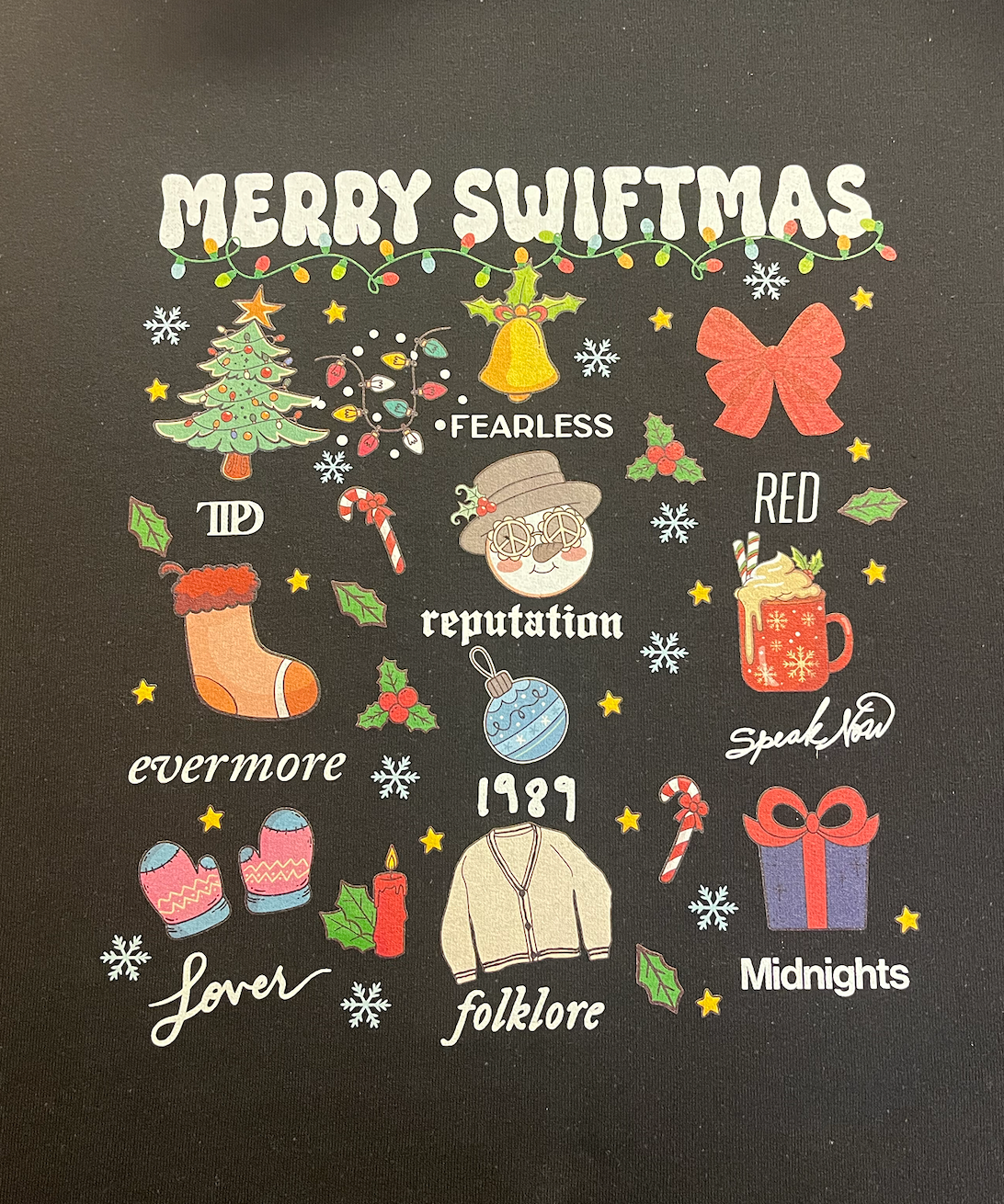 Merry Swiftmas Black