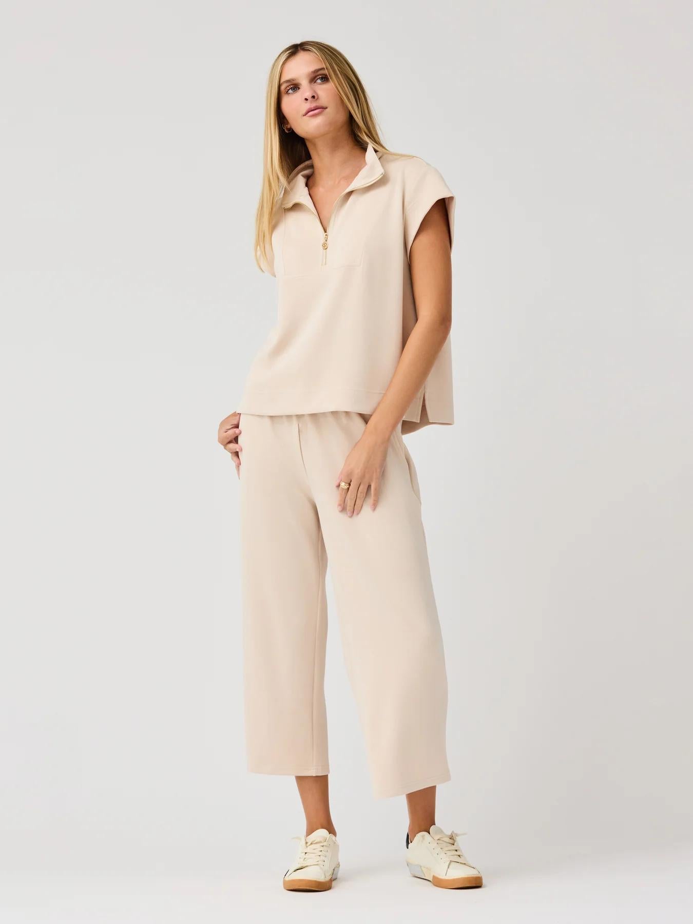 Sabrina Cropped Pants | Sand