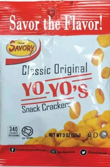 Yo-Yo's Snack Crackers