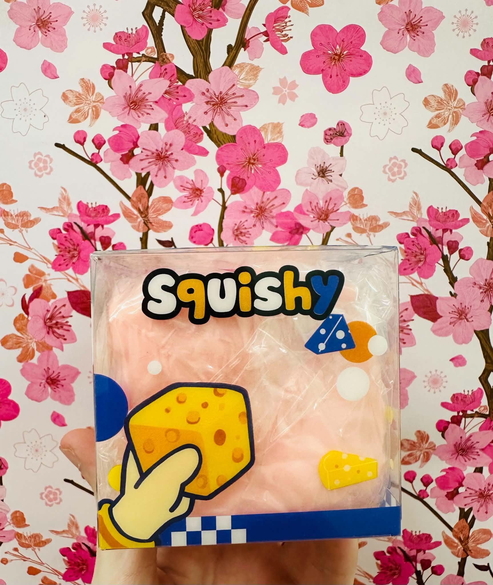 Pink Squishy Small Cheese